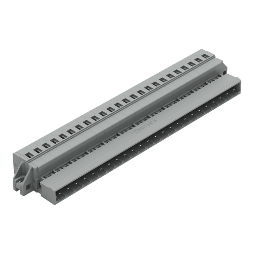 1-conductor male connector, CAGE CLAMP&reg;, 2.5 mm&sup2;, gray