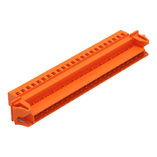 1-conductor male connector, CAGE CLAMP&reg;, 2.5 mm&sup2;, orange