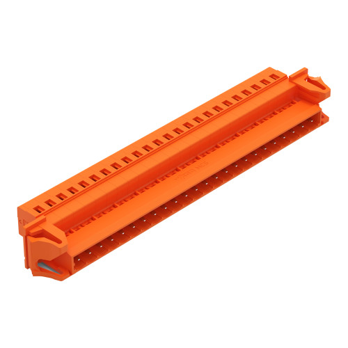 1-conductor male connector, CAGE CLAMP&reg;, 2.5 mm&sup2;, orange