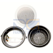 Sound device Device connection box (round/square) Single Black - Zenit