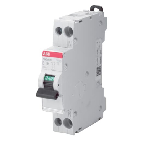 SN201 M-B10 Miniature circuit breaker - 1+NP - B - 10 A