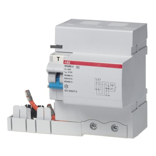 DDA802 A S-100/0.3 Residual Current Device Block