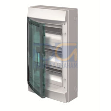 1SLM006500A1216 Consumer unit , Surface mounting, 36 modules, 3 row(s), IP65,  Door: Single, Plastic, Transparent, Dimensions: 600 mm x 320 mm x 155 mm