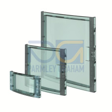 1SLM006500A1905 Enclosure accessories door , 12 modules, 1 row(s),  Door: Single, Transparent, Dimensions: 280.000 mm x 265.000 mm x 395.000 mm
