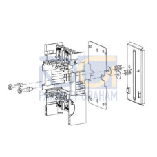 DR-XLP00-2R DIN rail snap on kit