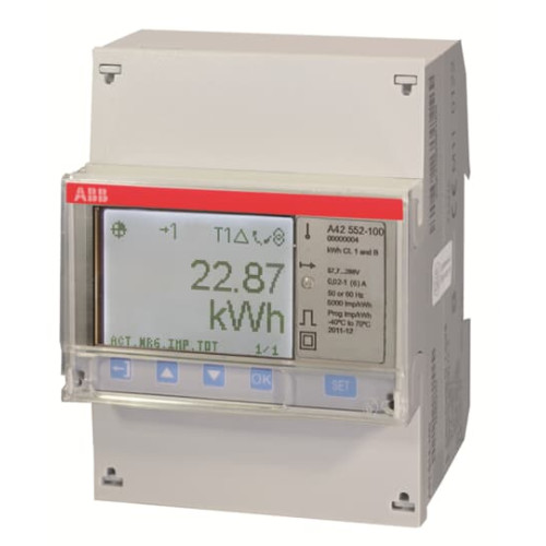 A42 552-120, Energy meter'Platinum', Modbus RS485, Single-phase, 6 A