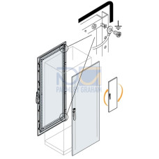 BLIND DOOR 1600X400MM(HXW) 7035