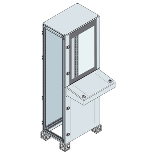 ENCLOSURE WITH DESK 1800X600X800 7035