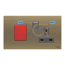 Cooker control unit Without imprint British Standard Antique Gold  - Millenium