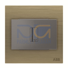 Card switch with LED not exchangeable Antique Gold - Millenium