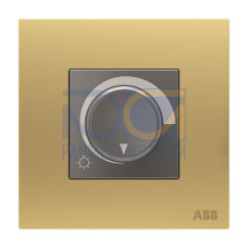 Dimmer 1gang Matt Gold - Millenium