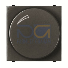 Dimmer 1gang Anthracite Polished - Millenium
