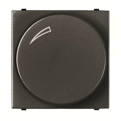 Dimmer 1gang Anthracite Polished - Millenium