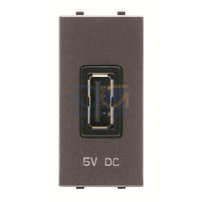 USB charger Breakout cable Anthracite Polished - Millenium