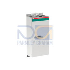Safety switch, 3-p. 400V AC23 400A, 220kW. Stainless steel enclosure. IP65. StainlessSteel Pistol handle. Interlocked cover. Defeatable interlocking.