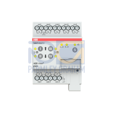 SAH/S8.6.7.1 Switch/Shutter Actuator, 8-fold, 6 A, MDRC