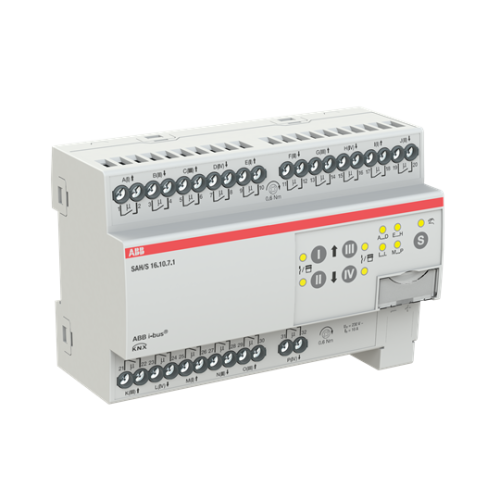 SAH/S16.10.7.1 Switch/Shutter Actuator, 16-fold, 10 A, MDRC