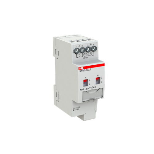 SA/S2.16.2.2 Switch Actuator, 2-fold, 16 A, MDRC