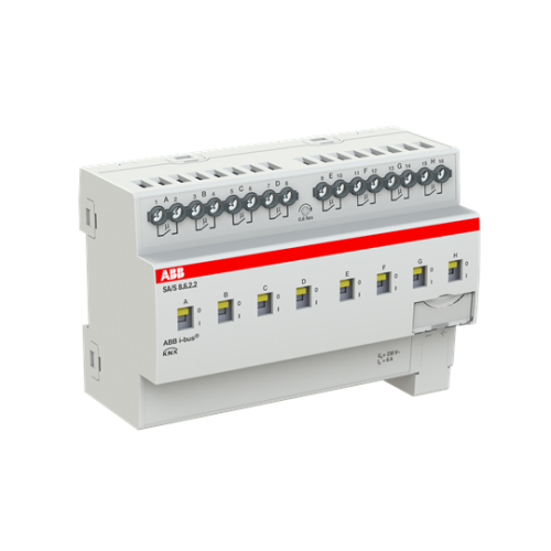 SA/S8.6.2.2 Switch Actuator, 8-fold, 6 A, MDRC