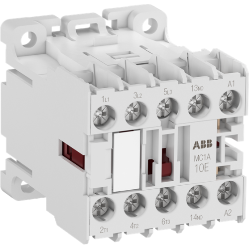 MC1A310ATW Mini Contactor 50 Hz 415 ... 440 V AC - 3 NO - 0 NC - Screw Terminals