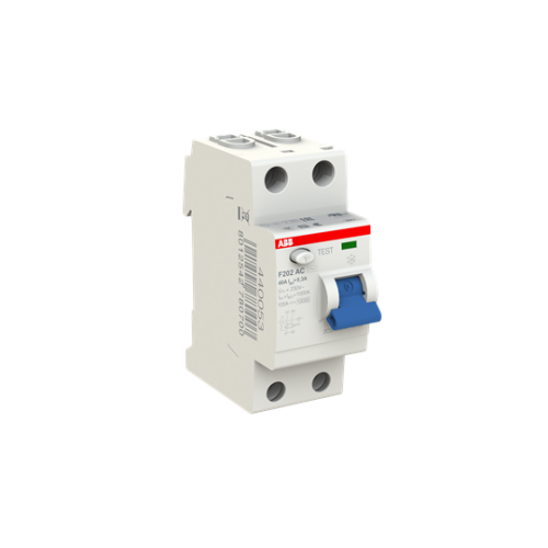 F202 AC-40/0.3 Residual Current Circuit Breaker 2P Type AC 300 mA
