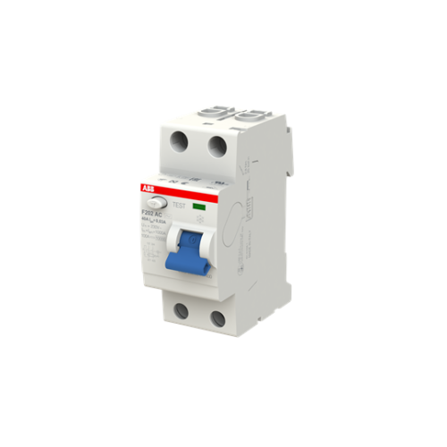 F202 AC-40/0.03 Residual Current Circuit Breaker 2P Type AC 30 mA