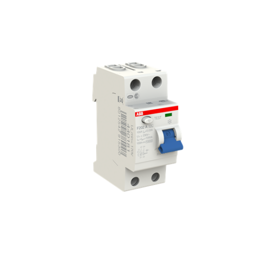F202 A-100/0.03 Residual Current Circuit Breaker 2P Type A 30 mA