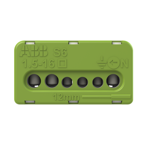 41Z62 Terminal block PE 3x16mm&sup2;+3x6mm&sup2;, 100 A A