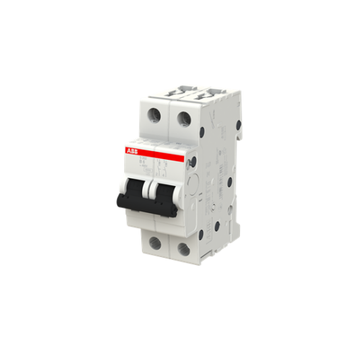 S202-B6 Miniature Circuit Breaker - 2P - B - 6 A