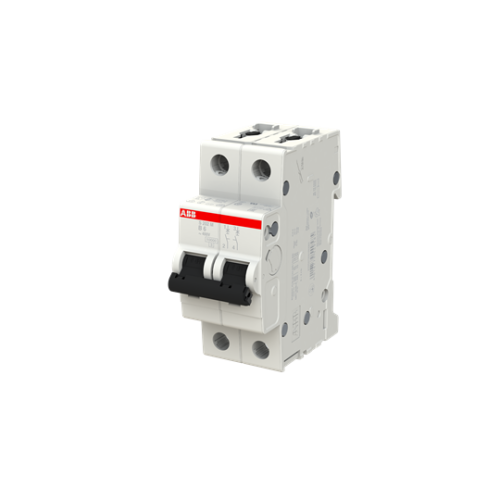 S202M-B6 Miniature Circuit Breaker - 2P - B - 6 A