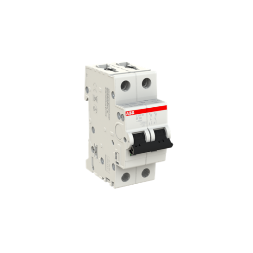 S202M-B50 Miniature Circuit Breaker - 2P - B - 50 A