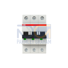 S203M-B40 Miniature Circuit Breaker - 3P - B - 40 A