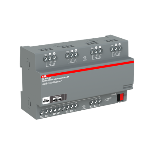 SA-M-8.8.1 Switch Actuator I/O, 8-fold, 6 A, MDRC