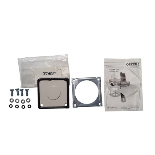 Ring-flange covers with knock-out openings