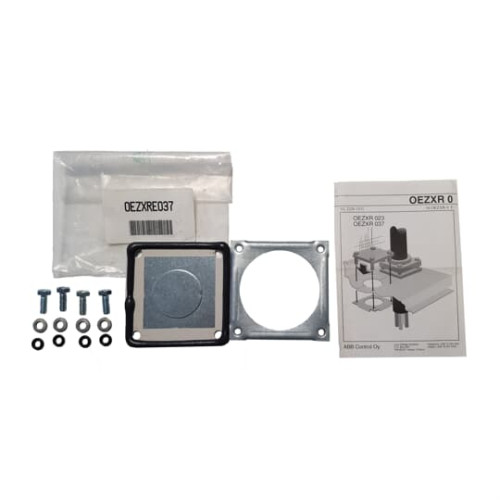 EMC ring-flange covers with knock-out openings