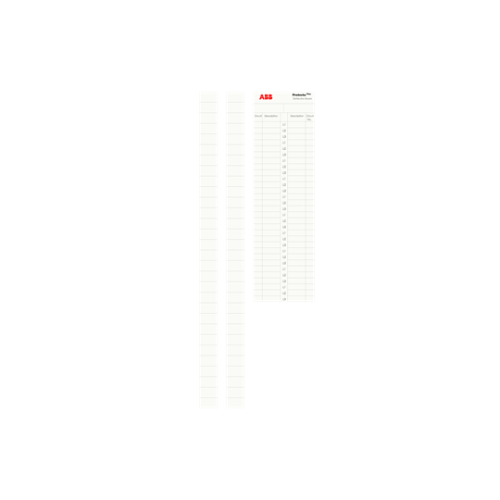 EPP-LKIT-20 Protecta plus Label, 0 mm x 32 mm x 525 mm