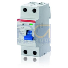 F202 F-63/0.03 Residual Current Circuit Breaker 2P Type F 30 mA