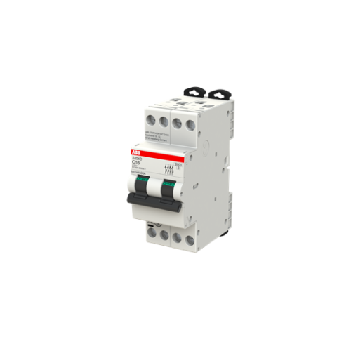 S204C-B2 Miniature circuit breaker - 4P - B - 2 A