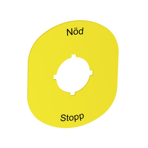 MA6-1100 Legend Plate