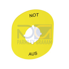 MA6-1102 Legend Plate