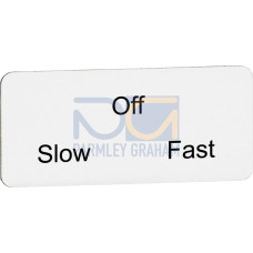 MA6-1194 Legend Plate