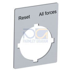 MA16-1065 Legend Plate