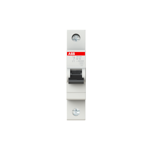 SH201-B10 Miniature Circuit Breaker - 1P - B - 10 A