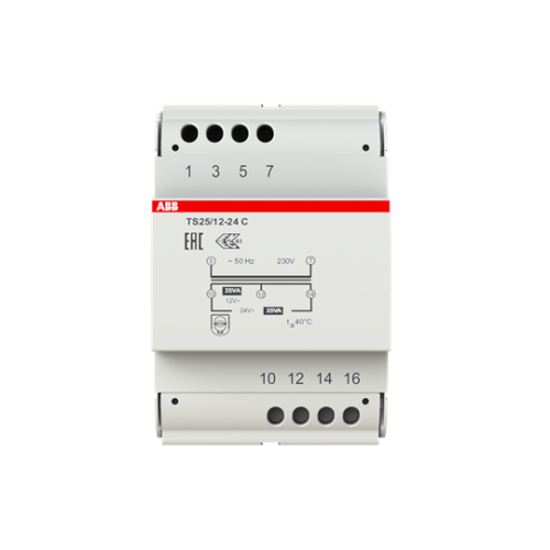 TS 25/12-24 C Safety isolating transformer