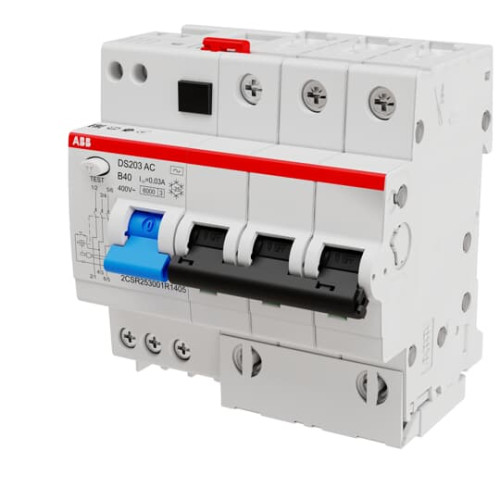 DS203 AC-B40/0.03 Residual Current Circuit Breaker with Overcurrent Protection