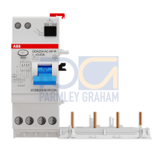 DDA204 AC-25/0.03 AP-R Residual Current Device Block