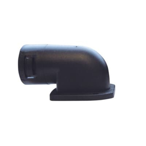 ELBOW FITTING 90D 54MM NYLON BLACK