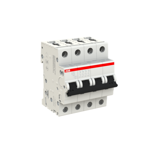 S204-B32 Miniature Circuit Breaker - 4P - B - 32 A