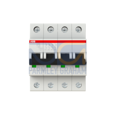 S204-C10 Miniature Circuit Breaker - 4P - C - 10 A