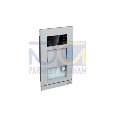 Mini video outdoor station, 1 pushbutton,Aluminum alloy, surface-mounted installation